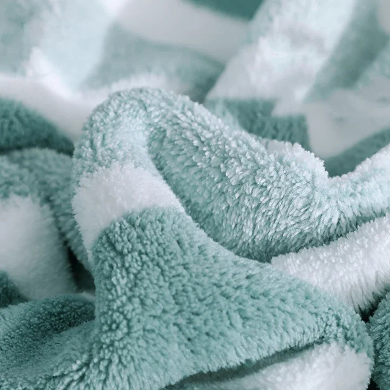 1 Pc Thickened Absorbent Bath Towel Soft Face Towel for Home Bathroom
