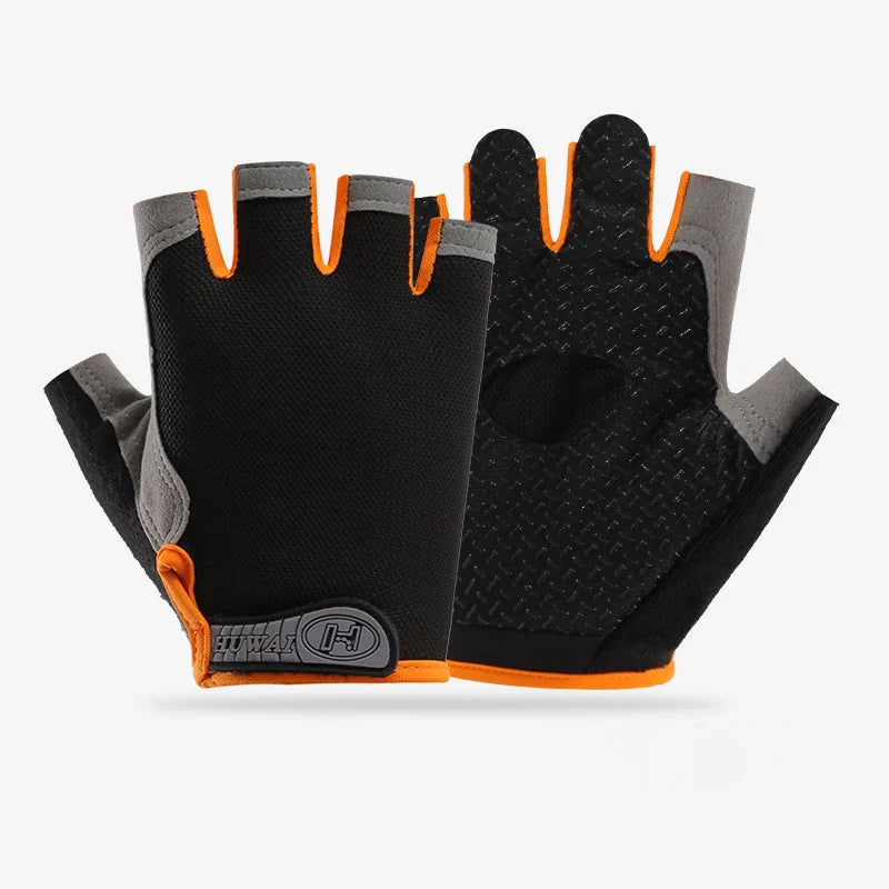 Gym Gloves Fitness Training Fingerless Men Women Bodybuilding Exercise Sports Gloves for Cycling Bicycle Anti Slip Breathable