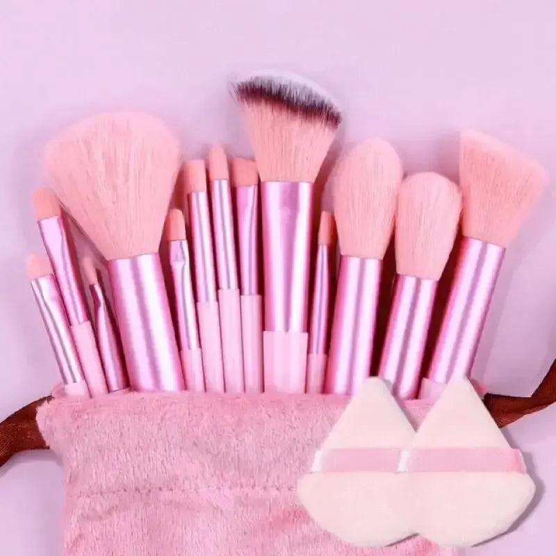 13Pcs Makeup Brush Set Make Up Concealer Brush Blush Powder Brush Eye Shadow Highlighter Foundation Brush Cosmetic Beauty Tools