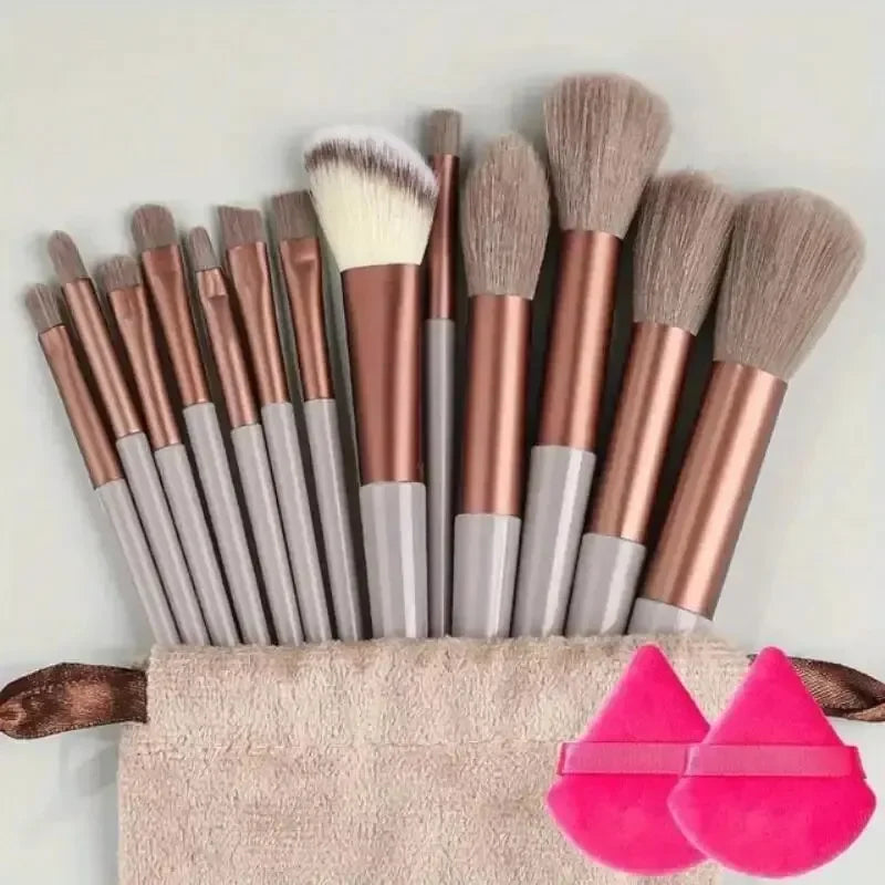 13Pcs Makeup Brush Set Make Up Concealer Brush Blush Powder Brush Eye Shadow Highlighter Foundation Brush Cosmetic Beauty Tools