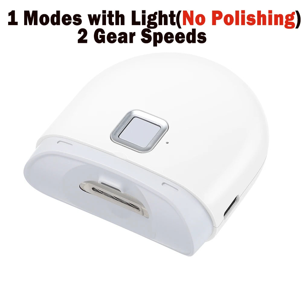 2 in 1 Electric Nail Clipper Grinding and Polishing.