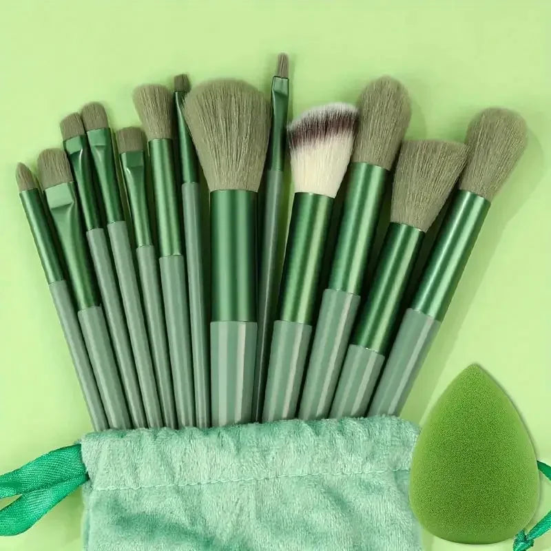 13Pcs Makeup Brush Set Make Up Concealer Brush Blush Powder Brush Eye Shadow Highlighter Foundation Brush Cosmetic Beauty Tools