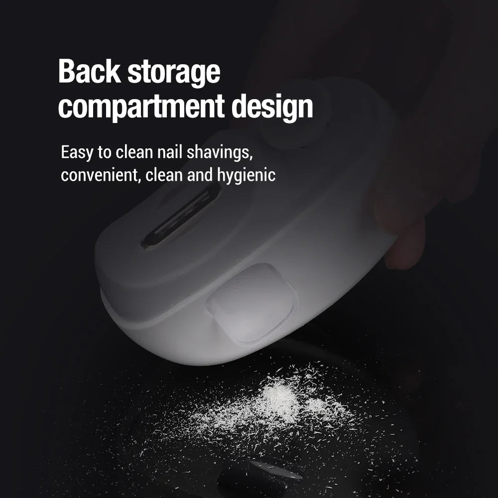 2 in 1 Electric Nail Clipper Grinding and Polishing.