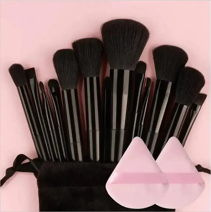 13Pcs Makeup Brush Set Make Up Concealer Brush Blush Powder Brush Eye Shadow Highlighter Foundation Brush Cosmetic Beauty Tools