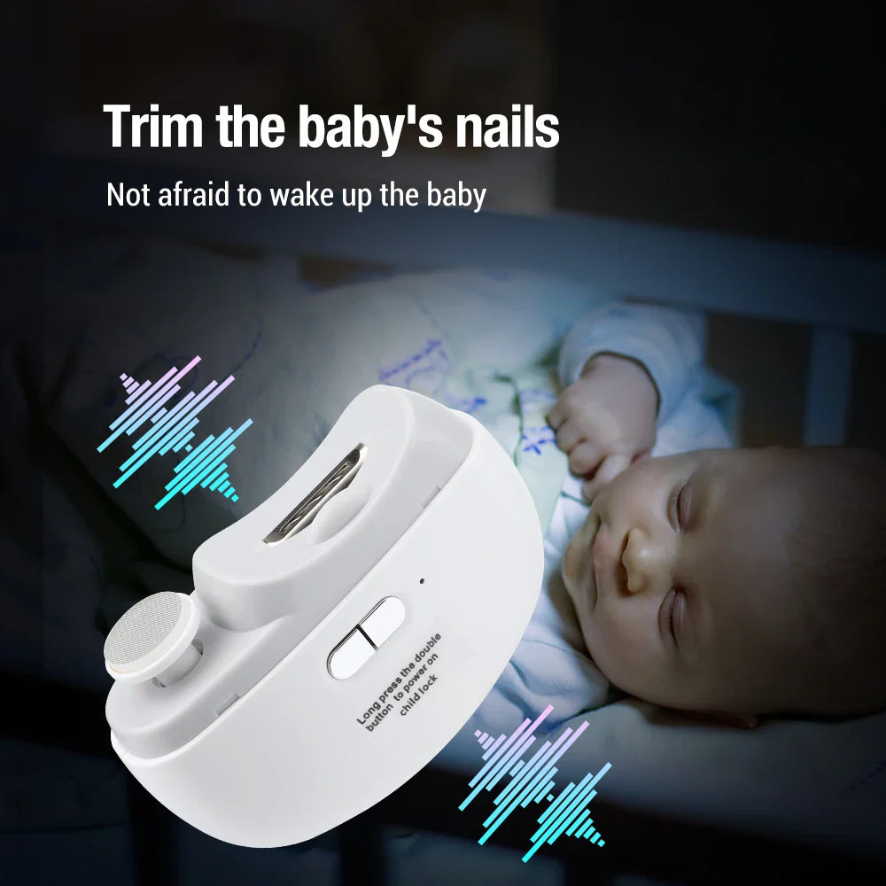 2 in 1 Electric Nail Clipper Grinding and Polishing.