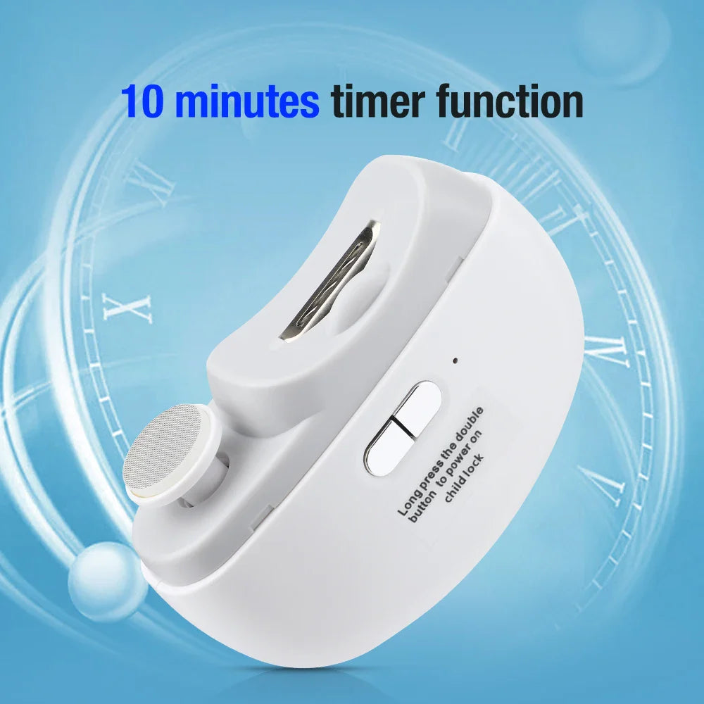 2 in 1 Electric Nail Clipper Grinding and Polishing.