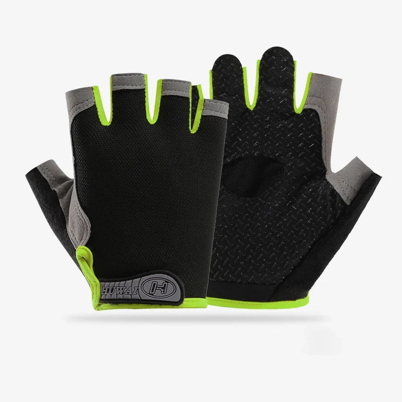 Gym Gloves Fitness Training Fingerless Men Women Bodybuilding Exercise Sports Gloves for Cycling Bicycle Anti Slip Breathable