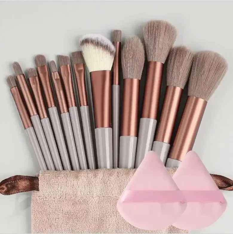 13Pcs Makeup Brush Set Make Up Concealer Brush Blush Powder Brush Eye Shadow Highlighter Foundation Brush Cosmetic Beauty Tools