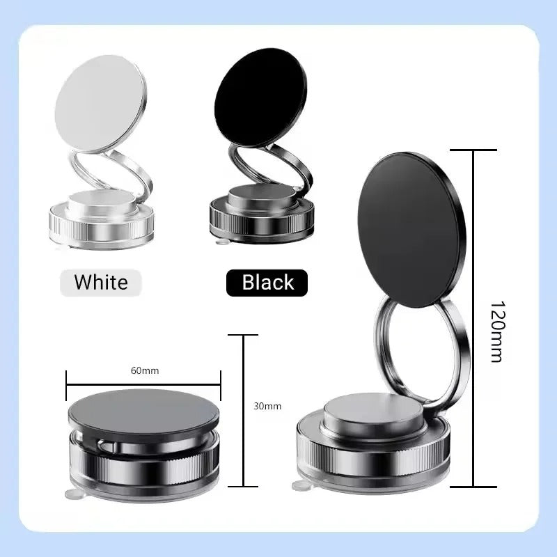 Magnetic Phone Holder for car, 360° Rotatable, Foldable & Adjustable Magnetic Car Mount, , Compatible with iPhone & Other Phones